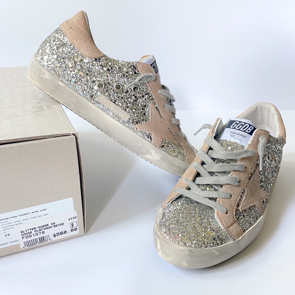 Golden Goose Superstar Glitter/Suede